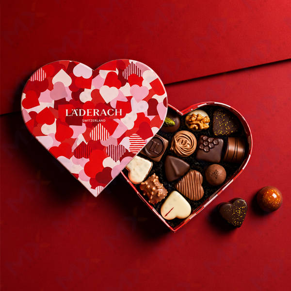 Valentines Chocolate Heart Boxes - view 4